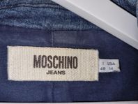 Moschino jeansjacka, dam stl. Italien 44 (slim)
