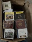 Klassisk musik CD-skivor - en flyttlåda ca 230st