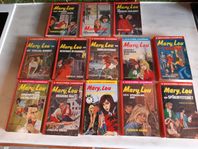 13 stycken böcker "Mary Lou"