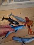 Havsdjur leksaker 