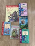 6 Roald Dahl böcker (engelska)
