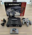 Nintendo 64 - Komplett med box + Spel - SCN