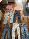 Jeans/kjolar