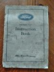 Ford Instruction Book