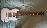 Harley Benton Dc Custom 2 pearl White 