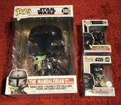 Star Wars Funko Pop samlarfigurer 3 st