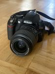 Nikon D3100 AF-S DX Nikkor 18-55 3,5-5,6