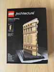 LEGO 21023 oöpnad - Architecture Flatiron