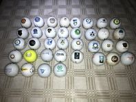 Golfbollar med klubbemblem