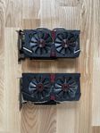 Asus GTX 960 och 950 ROG STRIX Dual OC