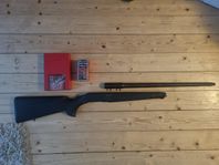 Blaser R8 pipa i 375 Ruger + tillbehör 