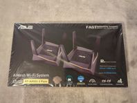 ASUS RT-AX92U router, 2-pack, Mesh, komplett i perfekt skick