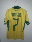 Brasilien 2024 hemmatröja - Vini jr 