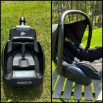 Maxi-Cosi babyskydd + Isofix bas