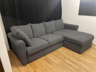 soffa 3-sittsig med schäslong