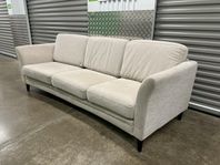  3-sits beige soffa från Mio (Eden/Lättsvängd) 