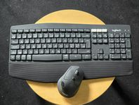 Logitech MK850 Trådlös Tangentbord Mus (svart)