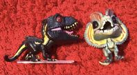 Funko Pop samlarfigurer Jurassic Park Dinosaurier 2 st