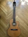 Akustisk gitarr, thinline, Ibanez GA5TCE-AM