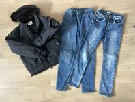 Jeans och jacka