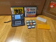 Fint Japanskt nintendo ds med 10 spel