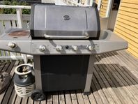 Väl använd gasolgrill