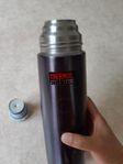 thermos 1l light compact black Pearl h30cm