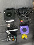 GameCube svart med tillbehör 