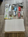 Nintendo Wii Paket med balance board inkl 4st spel