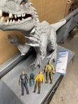 Jurassic World Indominus Rex med 3 st figurer