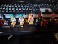 Lego Minifigurer olika serier fint skick