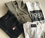 Hoodie, Tommy Hilfiger, T-Shirts Stl S Klädpaket