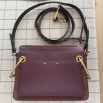 Chloe Patent and Leather Roy Shoulder Bag