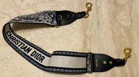 Christian Dior Strap White and Navy Blue Toile de Jouy