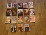 DVD filmer 30 kr/st