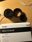 SIGMA 35mm f2 for L mount
