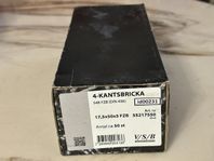 Fyrkantsbricka VSB 17.5x50x5 mm 1 paket EAN 7393940003136