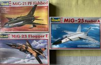 Revell 1/144 Mig 21 Mig 23 Mig 25