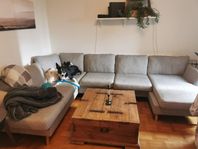 Mio County 3-sits soffa med divan och schäslong