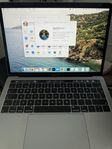 MacBook 2018  13 t PRO med touch bar 256 gb 