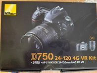 Kamera Nikon D750, obj. AF-S Nikkor 24-120 mm, Tamron vidv.