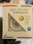 MD-70 Downligth/Spitligth Dimbar Ledlampa 10st