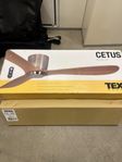 Takfläkt Texa Design Cetus 132cm (vit/vit)