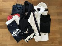 Hoodie Gant, Tommy Jeans, T-shirt Stl S (170) Klädpaket