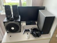 Komplett dator setup