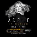 Adele biljett i München 9 augusti attraktivt plats Parkett