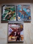 Ps3 Uncharted 1,2,3