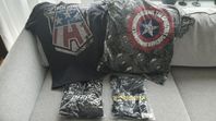 Nördiga T-shirts (DC, Marvel, Rick & Morthy, TV-Spel m.m)