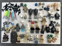 Lego Star Wars - blandade figurer delar
