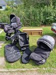 britax römer, smile 2 barnvagn, liggdel, babyskydd, sittdel